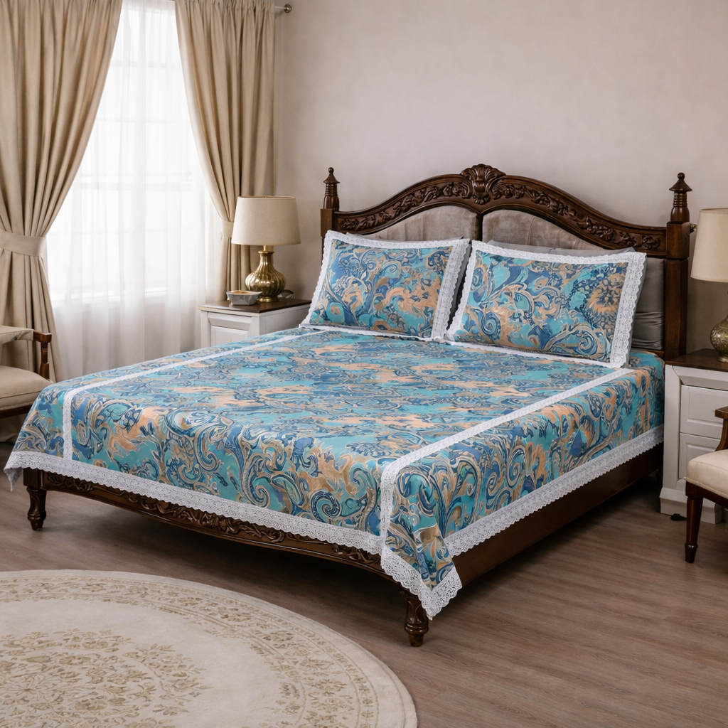 Paisley Garden Bedsheet