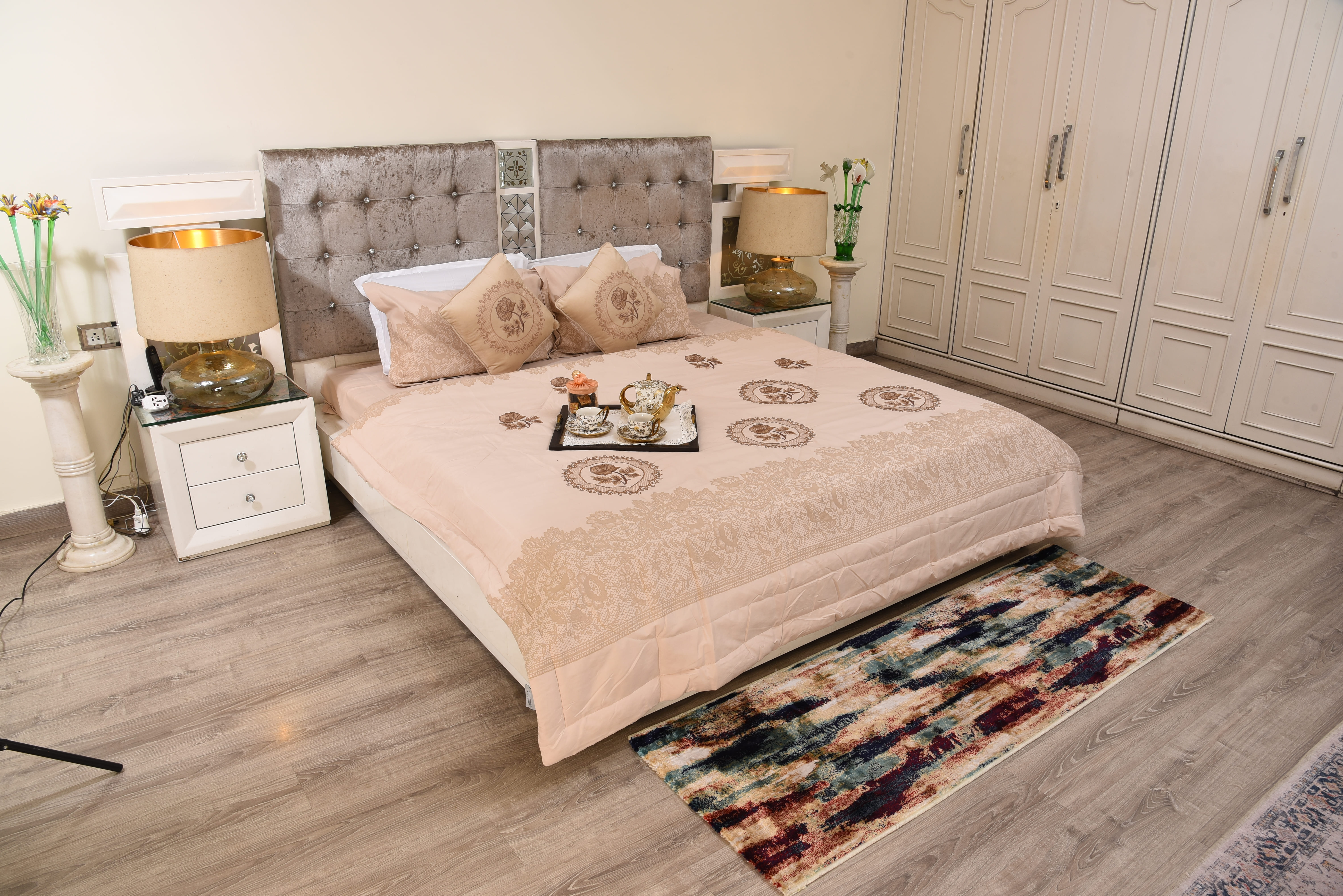 Champaigne Rose Bedsheet