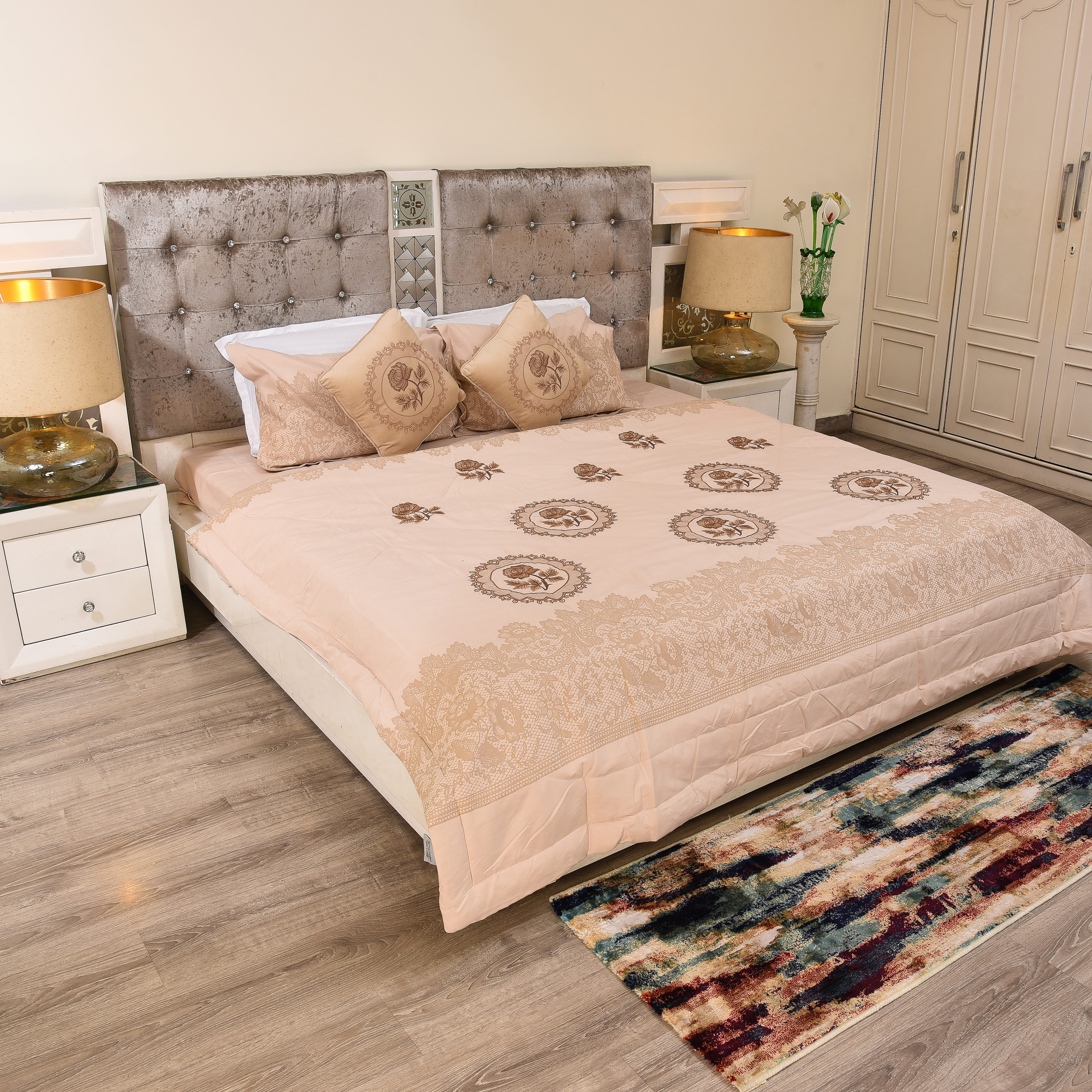 Champaigne Rose Bedsheet