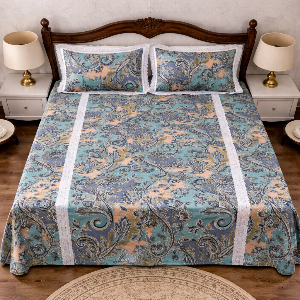 Paisley Garden Bedsheet